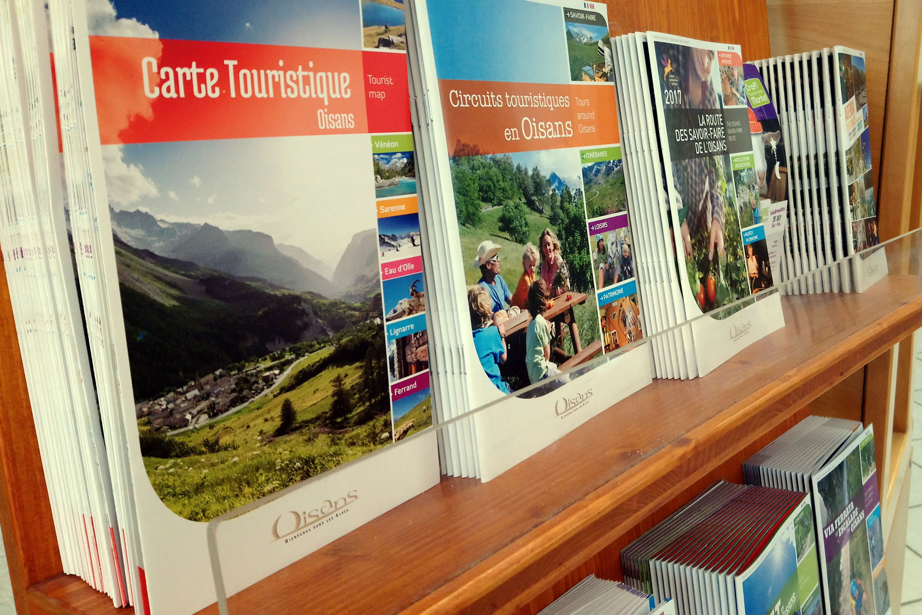  Brochures  touristiques  Bourg d Oisans