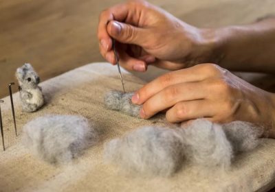 Atelier créatif : laine feutrée à l’aiguille